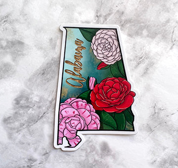 Alabama State Flower Sticker