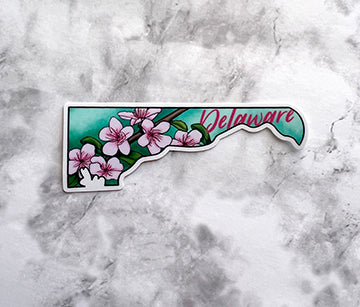 Delaware State Flower Sticker