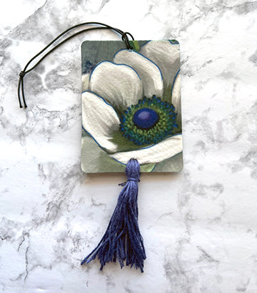Anemone Reusable Felt Car Air Freshener