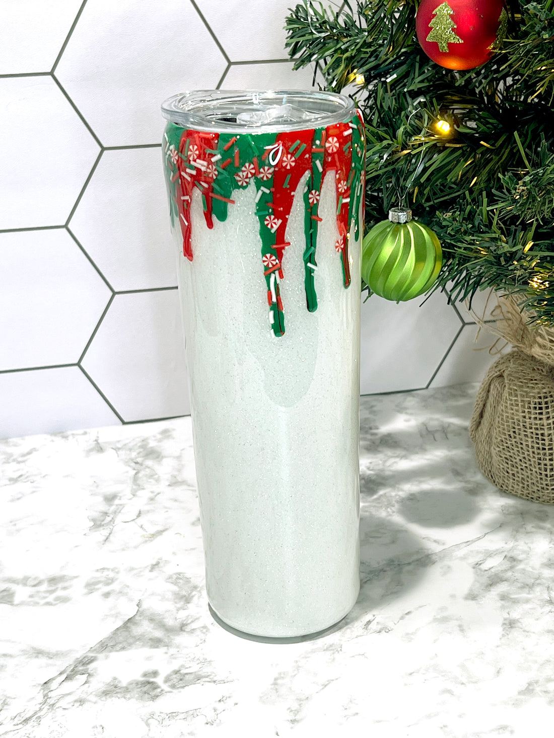 Back of Milk and Cookies Tumbler