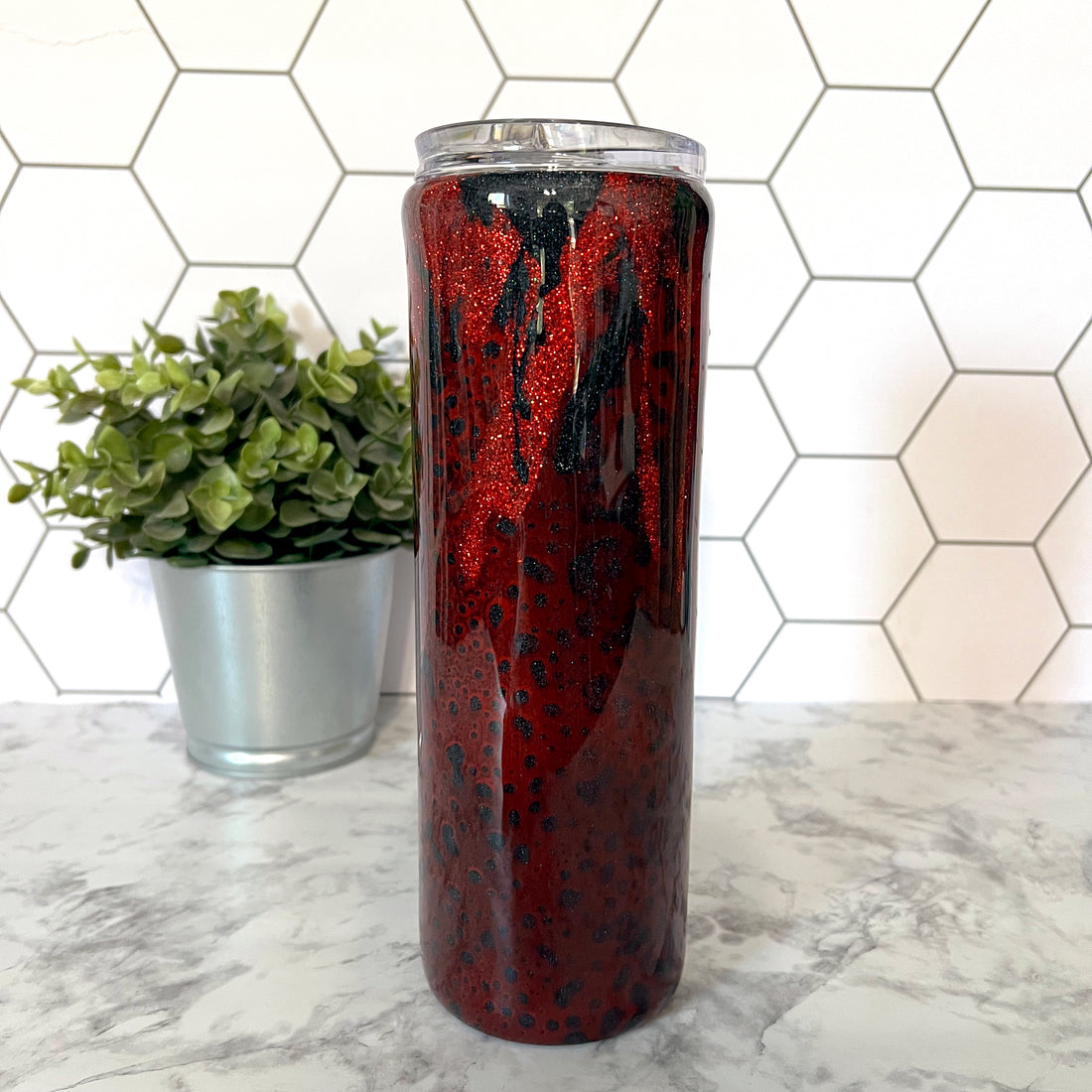Back of 30oz Vampire Blood Tumbler