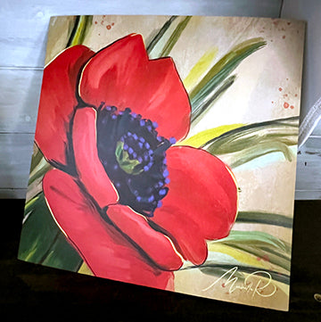 Vibrant Bloom 12x12 Art Print