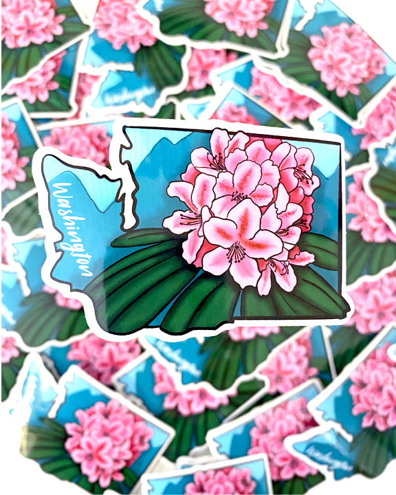 Washington State Flower Magnet