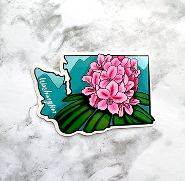 Washington State - State Flower Sticker