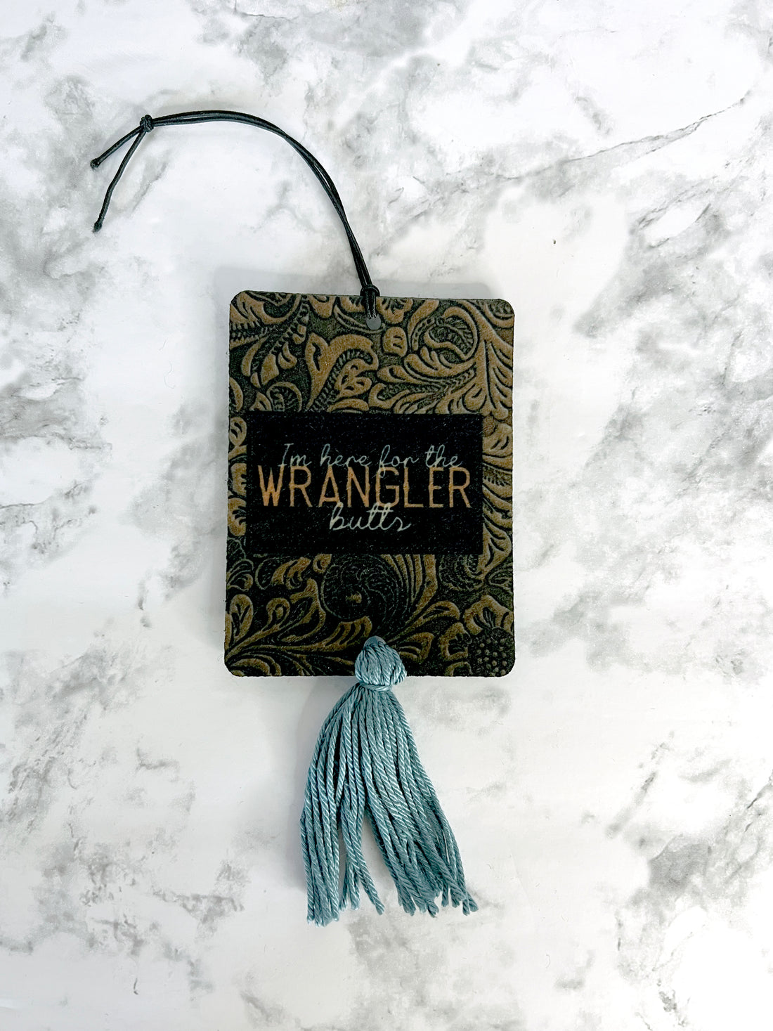 Wrangler Butts Reusable Felt Car Freshie