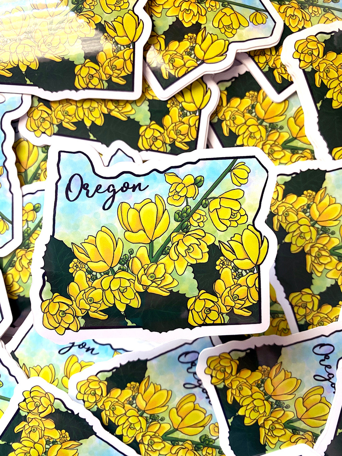 Oregon State Flower Stickers