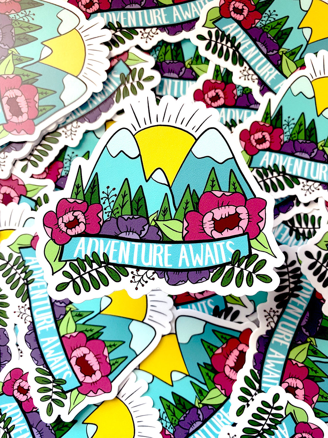 Adventure Awaits Sticker