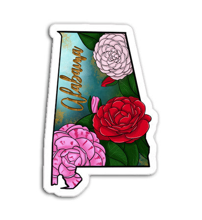 Alabama State Flower Sticker