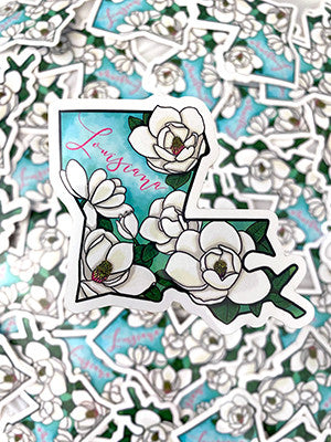 Louisiana State Flower Magnets