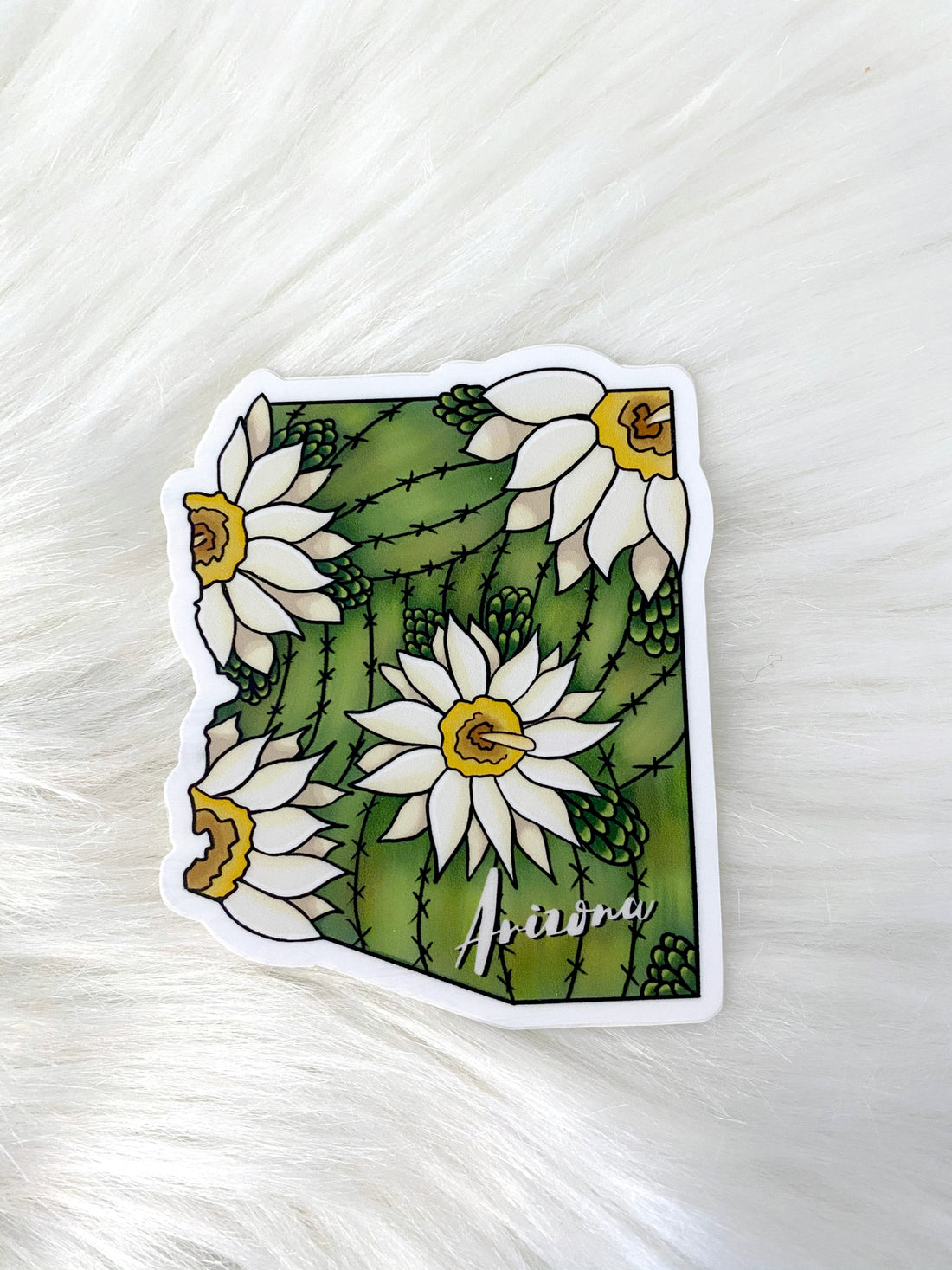 AZ State Flower Sticker