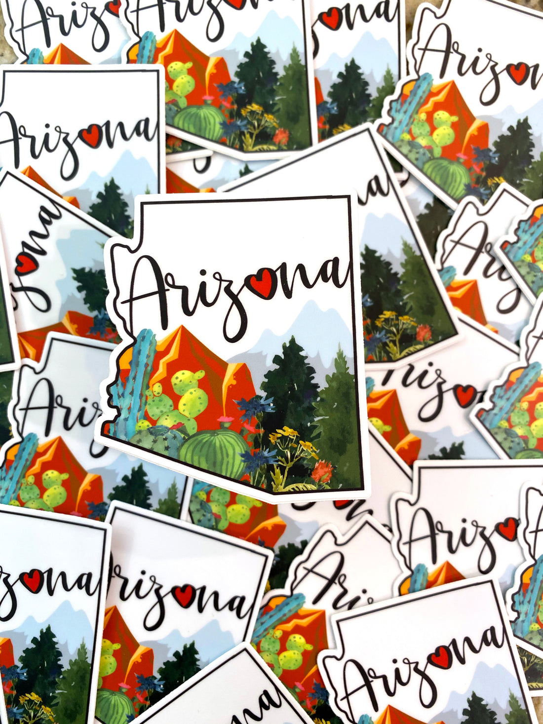 Arizona More than Desert Sticker